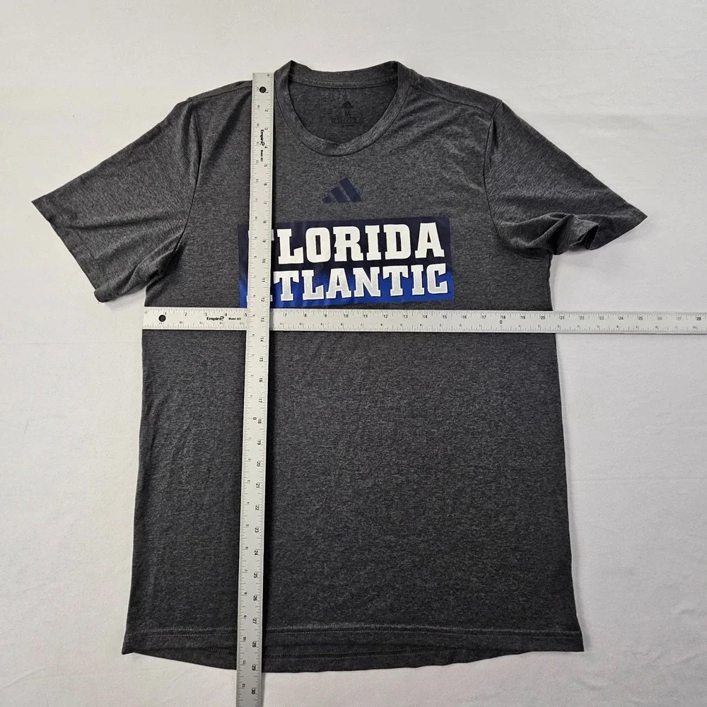 Florida Atlantic Basketball adidas Gray Short Sleeve Performance T-Shirt Men's M